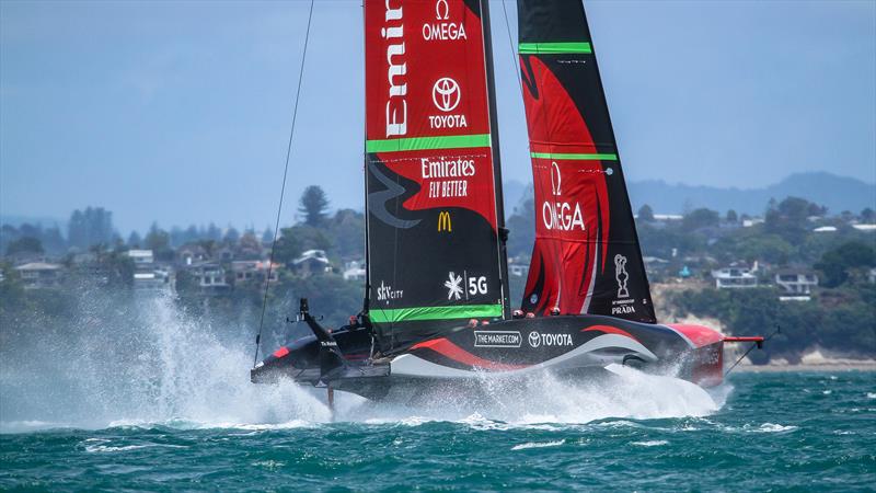 Te Rehutai, Emirates Team New Zealand - December 11, 2020, - Waitemata Harbour - America's Cup 36 photo copyright Richard Gladwell / Sail-World.com taken at Royal New Zealand Yacht Squadron and featuring the AC75 class