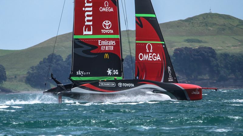 Te Rehutai, Emirates Team New Zealand - December 11, 2020, - Waitemata Harbour - America's Cup 36 photo copyright Richard Gladwell / Sail-World.com taken at Royal New Zealand Yacht Squadron and featuring the AC75 class