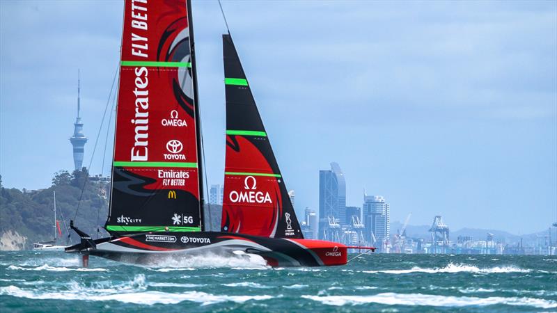 Te Rehutai, Emirates Team New Zealand - December 11, 2020, - Waitemata Harbour - America's Cup 36 - photo © Richard Gladwell / Sail-World.com