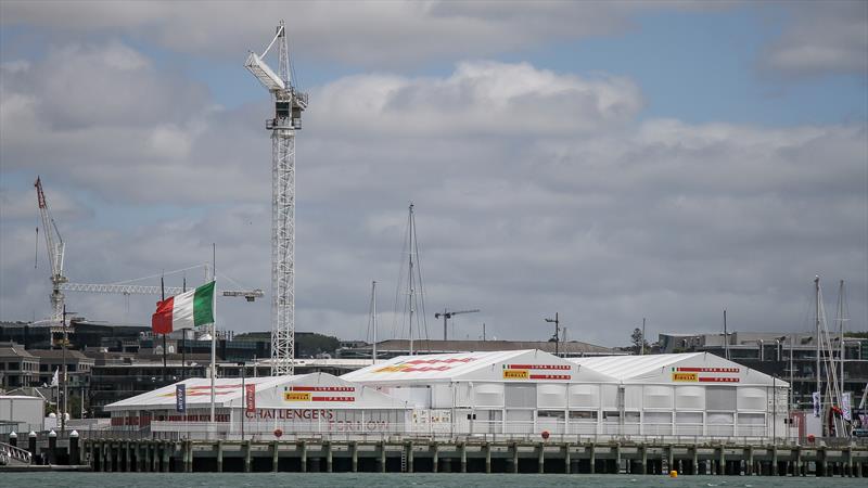 Luna Rossa Prada Pirelli base - December 11, 2020, - Waitemata Harbour - America's Cup 36 - photo © Richard Gladwell / Sail-World.com