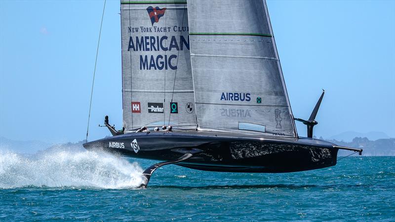 American Magic  - America's Cup World Series Practice - Waitemata Harbour - December 14, 2020 - 36th Americas Cup photo copyright Richard Gladwell / Sail-World.com taken at Royal New Zealand Yacht Squadron and featuring the AC75 class
