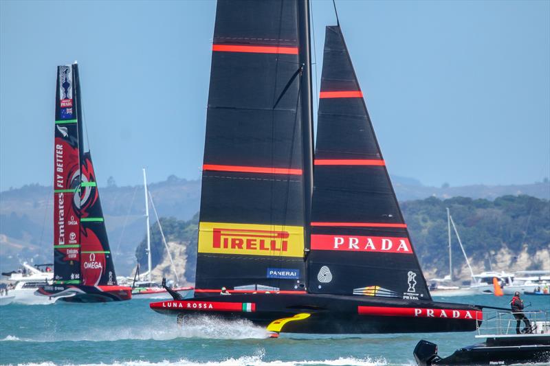 Luna Rossa - America's Cup World Series - Day 1 - Waitemata Harbour - December 17, 2020 - 36th Americas Cup presented by Prada - photo © Richard Gladwell / Sail-World.com