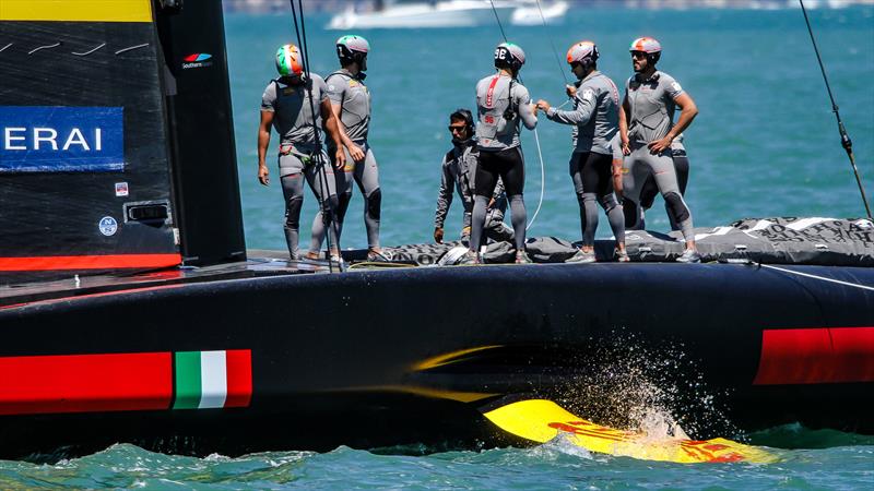 Luna Rossa  - America's Cup World Series - Day 1 - Waitemata Harbour - December 17, 2020 - 36th Americas Cup presented by Prada - photo © Richard Gladwell / Sail-World.com