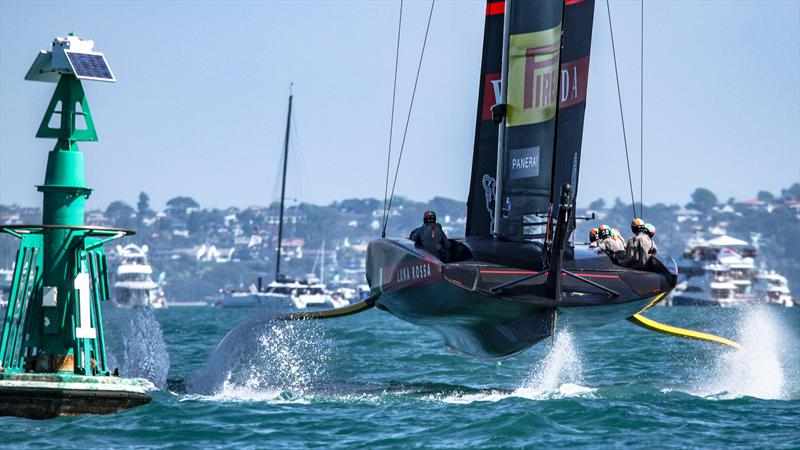 Luna Rossa - America's Cup World Series - Day 3 - Waitemata Harbour - December 19, 2020 - 36th Americas Cup presented by Prada photo copyright Richard Gladwell / Sail-World.com taken at Royal New Zealand Yacht Squadron and featuring the AC75 class