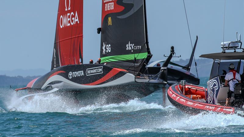 Te Rehutai, Emirates Team New Zealand - December 20, 2020 - Waitemata Harbour - America's Cup 36 - photo © Richard Gladwell / Sail-World.com