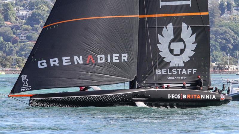 INEOS Team UK - Code Zero - Waitemata Harbour - Auckland - 36th America's Cup - photo © Richard Gladwell / Sail-World.com