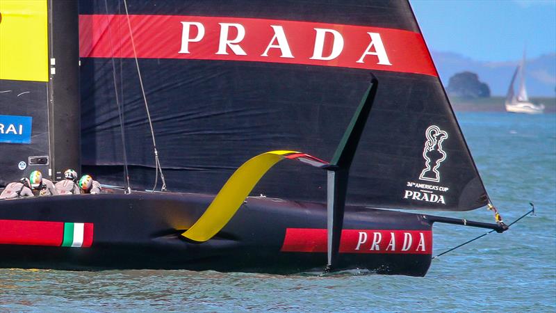 Luna Rossa Prada Pirelli - Code Zero - Waitemata Harbour - Auckland - 36th America's Cup - photo © Richard Gladwell / Sail-World.com