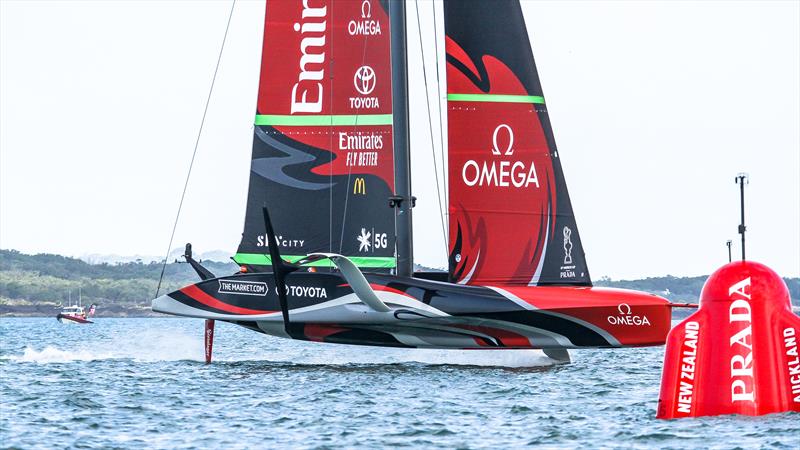 Te Rehutai, Emirates Team New Zealand - wins the ACWS - December 20, 2020 - Waitemata Harbour - America's Cup 36 photo copyright Richard Gladwell / Sail-World.com taken at Royal New Zealand Yacht Squadron and featuring the AC75 class