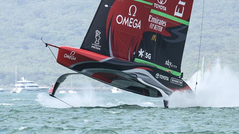 Te Rehutai, Emirates Team New Zealand - December 18, 2020 - Waitemata Harbour - America's Cup 36 - photo © Richard Gladwell / Sail-World.com