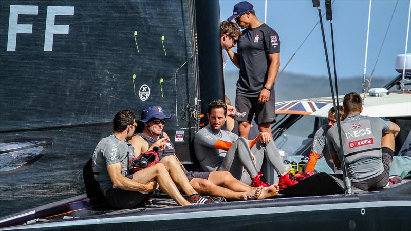 INEOS Team UK - Waitemata Harbour - Xmas Cup - December 20, 2020 - 36th America's Cup photo copyright Richard Gladwell / Sail-World.com taken at Royal New Zealand Yacht Squadron and featuring the AC75 class