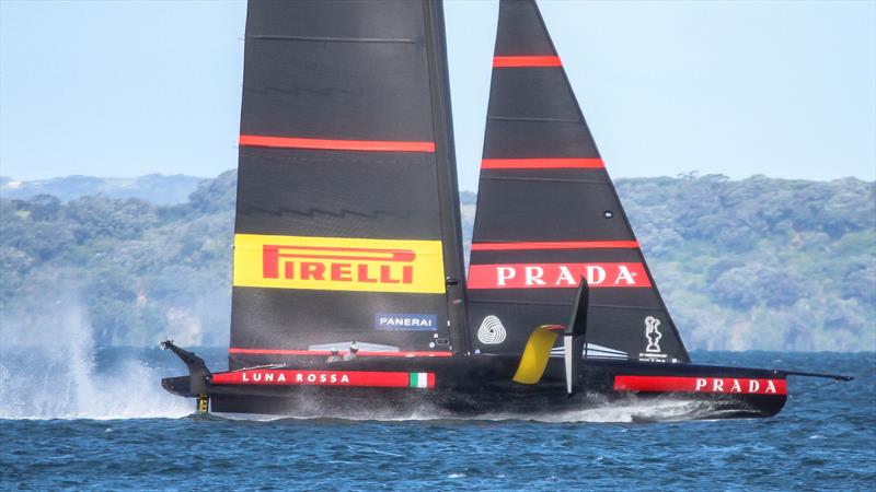 Luna Rossa Prada Pirelli - December 30, 2020 - Waitemata Harbour - Auckland - 36th America's Cup photo copyright Richard Gladwell / Sail-World.com taken at Circolo della Vela Sicilia and featuring the AC75 class