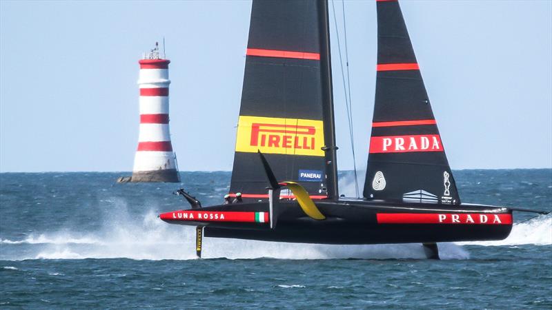 INEOS Team UK - December 30, 2020 - Waitemata Harbour - Auckland - 36th America's Cup photo copyright Richard Gladwell / Sail-World.com taken at Circolo della Vela Sicilia and featuring the AC75 class