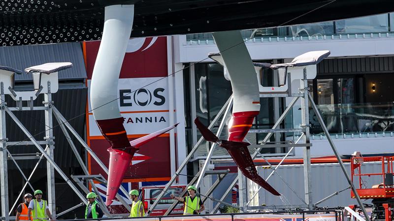 INEOS Team UK - December 30, 2020 - Waitemata Harbour - Auckland - 36th America's Cup - photo © Richard Gladwell / Sail-World.com