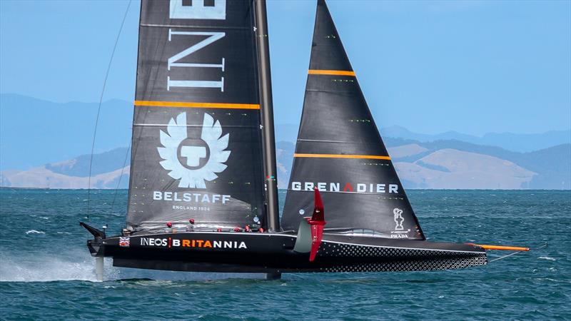 INEOS Team UK - December 30, 2020 - Waitemata Harbour - Auckland - 36th America's Cup - photo © Richard Gladwell / Sail-World.com