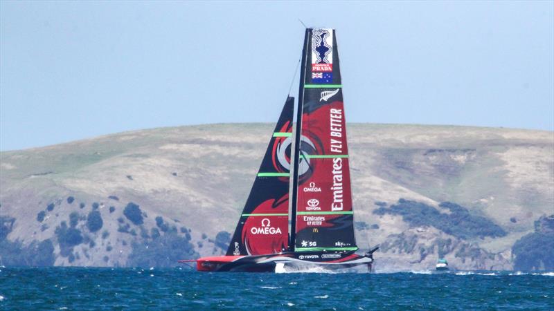 Emirates Team New Zealand - January 5, 2020 - Hauraki Gulf - America's Cup 36 - photo © Richard Gladwell / Sail-World.com