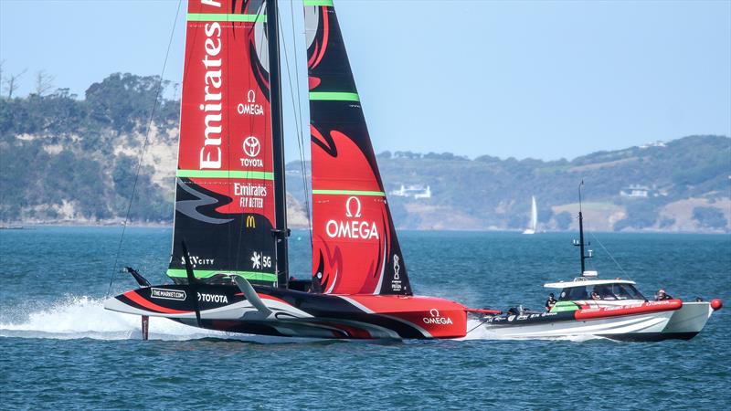 Emirates Team New Zealand - January 5, 2020 - Hauraki Gulf - America's Cup 36 - photo © Richard Gladwell / Sail-World.com