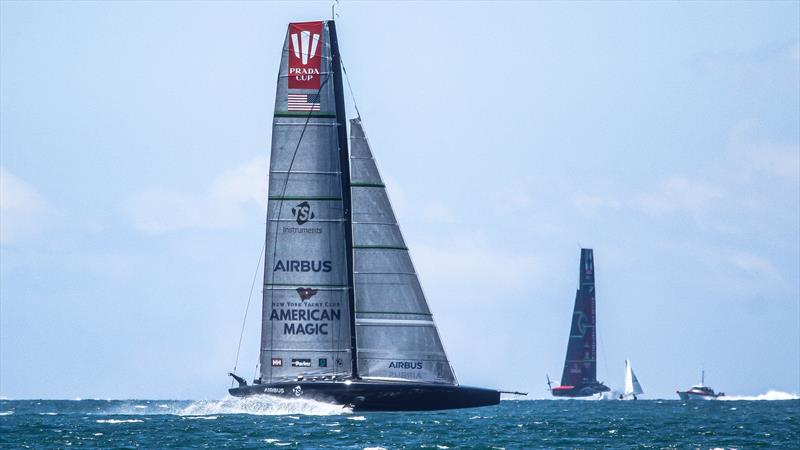 American Magic  - January 5, 2020 - Hauraki Gulf - America's Cup 36 - photo © Richard Gladwell / Sail-World.com