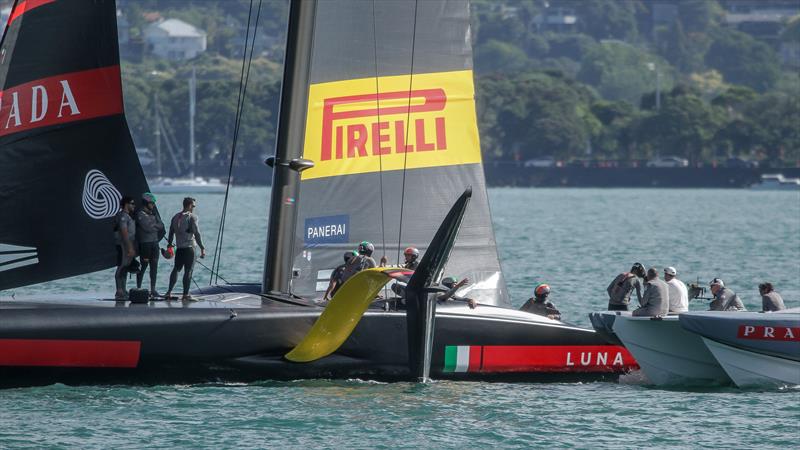 Luna Rossa  - Waitemata Harbour - January 8, 2021 - 36th America's Cup - photo © Richard Gladwell / Sail-World.com