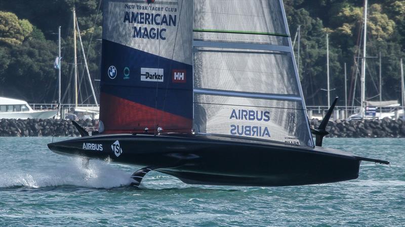 American Magic  - Waitemata Harbour - January 8, 2021 - 36th America's Cup - photo © Richard Gladwell / Sail-World.com