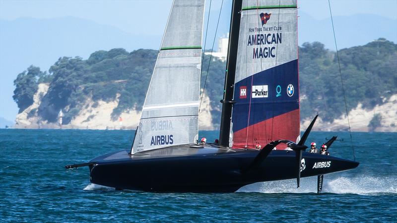 American Magic  - Waitemata Harbour - January 8, 2021 - 36th America's Cup - photo © Richard Gladwell / Sail-World.com