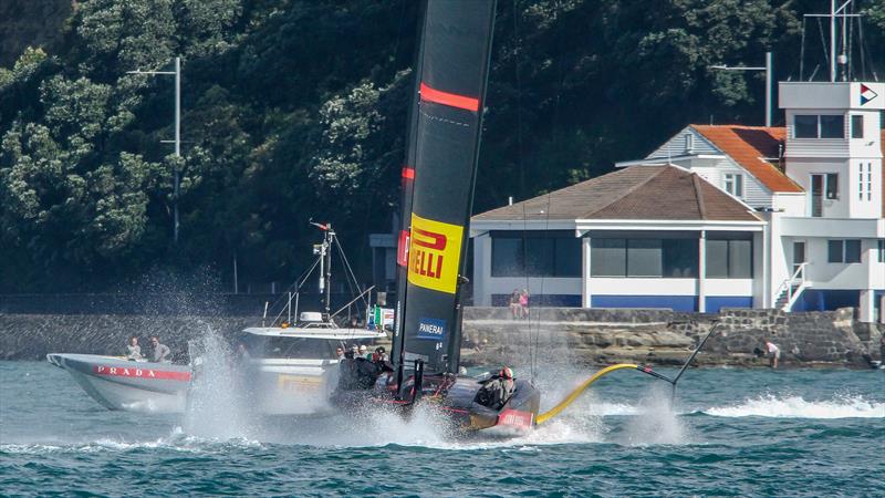 Luna Rossa  - Waitemata Harbour - January 8, 2021 - 36th America's Cup - photo © Richard Gladwell / Sail-World.com