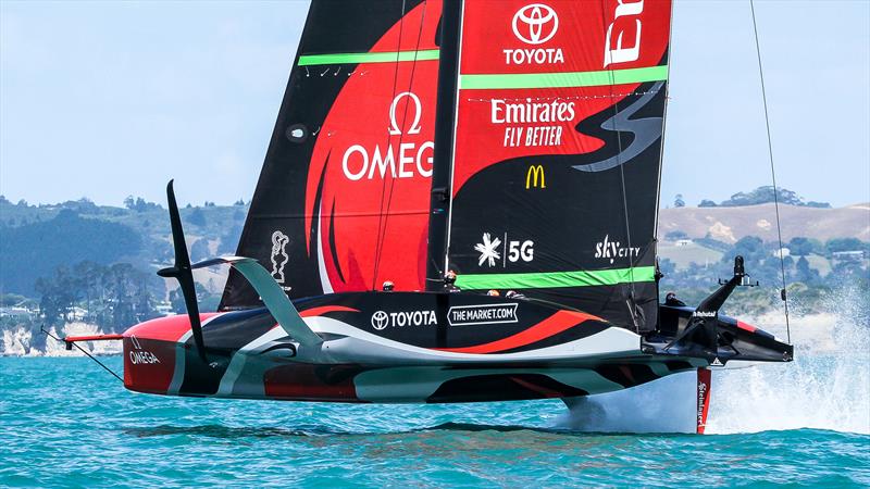 Te Rehutai - January 12, 2021 - Practice Racing - Waitemata Harbour - Auckland - 36th America's Cup - photo © Richard Gladwell / Sail-World.com