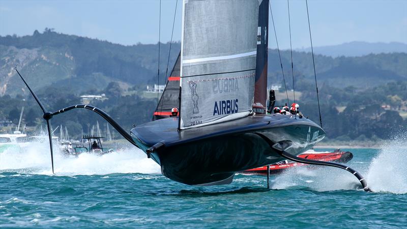 American Magic - January 12, 2021 - Practice Racing - Waitemata Harbour - Auckland - 36th America's Cup - photo © Richard Gladwell - Sail-Worlds.com / nz