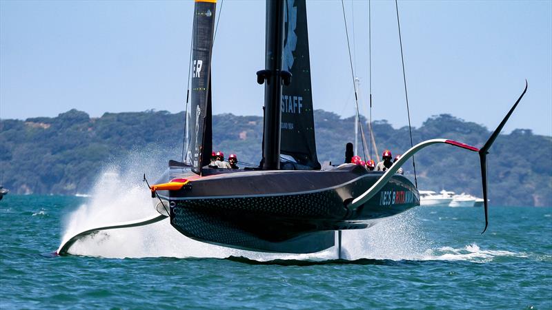 INEOS Team UK - Race 1 - Day 1 - Prada Cup - Qualifiers - January 15, 2021 - 36 America's Cup photo copyright Richard Gladwell / Sail-World.com taken at Royal Yacht Squadron and featuring the AC75 class