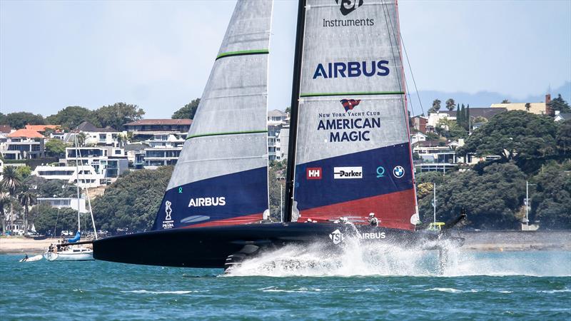 American Magic - Race 1 - Day 1 - Prada Cup - Qualifiers - January 15, 2021 - 36 America's Cup photo copyright Richard Gladwell / Sail-World.com taken at New York Yacht Club and featuring the AC75 class