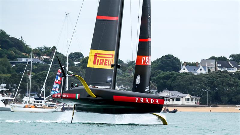 Luna Rossa - Waitemata Harbour - Day 2 - Prada Cup - January 16, 2020 - 36th America's Cup photo copyright Richard Gladwell / Sail-World.com taken at Circolo della Vela Sicilia and featuring the AC75 class