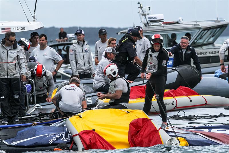 American Magic - Patriot - Hauraki Gulf - January 17, 2021 - Prada Cup - 36th America's Cup - photo © Richard Gladwell / Sail-World.com