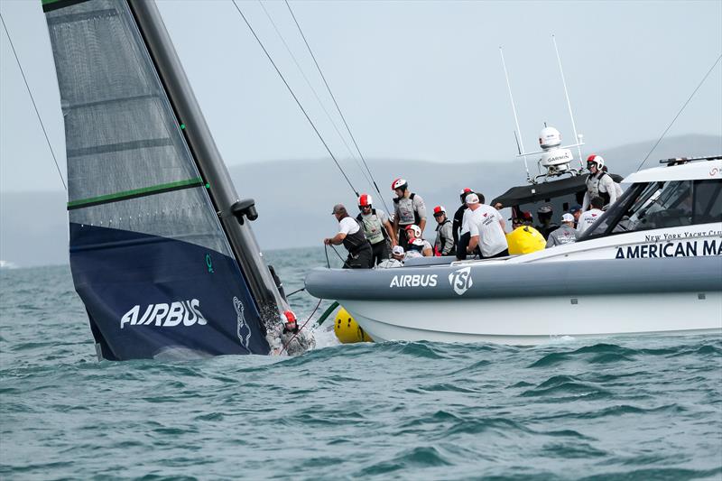 American Magic - Patriot - Hauraki Gulf - January 17, 2021 - Prada Cup - 36th America's Cup photo copyright Richard Gladwell / Sail-World.com taken at New York Yacht Club and featuring the AC75 class