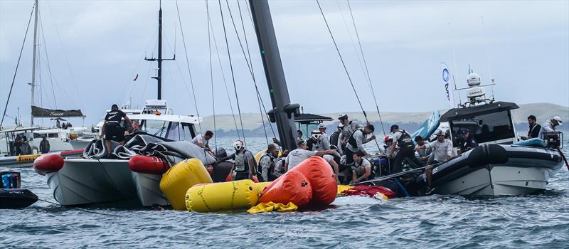 American Magic - Patriot - Hauraki Gulf - January 17, 2021 - Prada Cup - 36th America's Cup photo copyright Richard Gladwell / Sail-World.com taken at New York Yacht Club and featuring the AC75 class