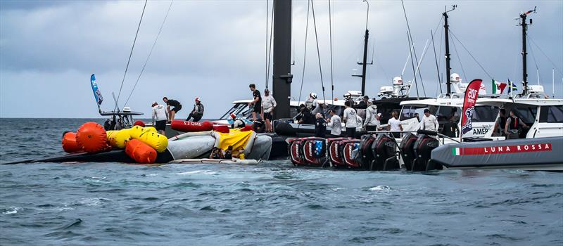 American Magic - Patriot - Hauraki Gulf - January 17, 2021 - Prada Cup - 36th America's Cup photo copyright Richard Gladwell / Sail-World.com taken at New York Yacht Club and featuring the AC75 class