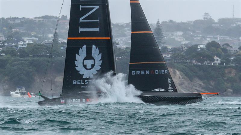 INEOS Team UK - Round Robin 2 - Hauraki Gulf - January 17, 2021- Prada Cup - 36th America's Cup - photo © Richard Gladwell / Sail-World.com