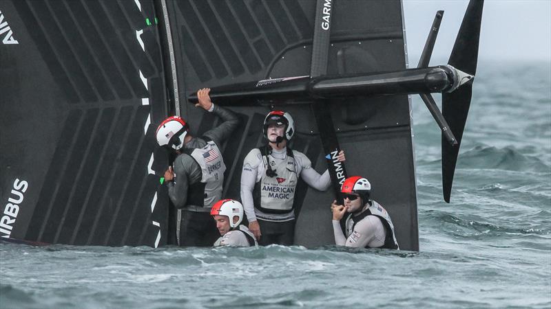 American Magic - Patriot - Hauraki Gulf - January 17, 2021 - Prada Cup - 36th America's Cup photo copyright Richard Gladwell / Sail-World.com taken at New York Yacht Club and featuring the AC75 class