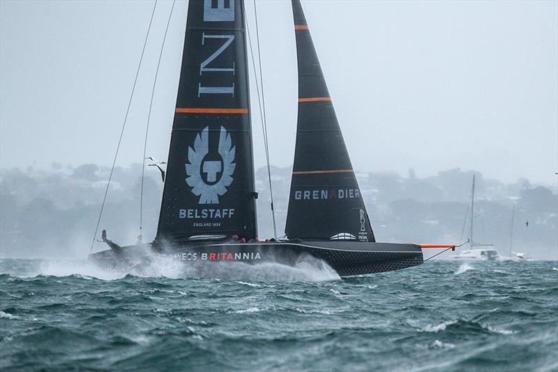 INEOS Team UK - Round Robin 2 - Hauraki Gulf - January 17, 2021- Prada Cup - 36th America's Cup - photo © Richard Gladwell / Sail-World.com