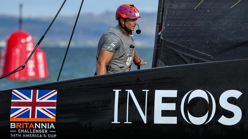 INEOS Team UK - Waitemata Harbour - January 23, 2021 - 36th America's Cup photo copyright Richard Gladwell / Sail-World.com taken at Royal New Zealand Yacht Squadron and featuring the AC75 class