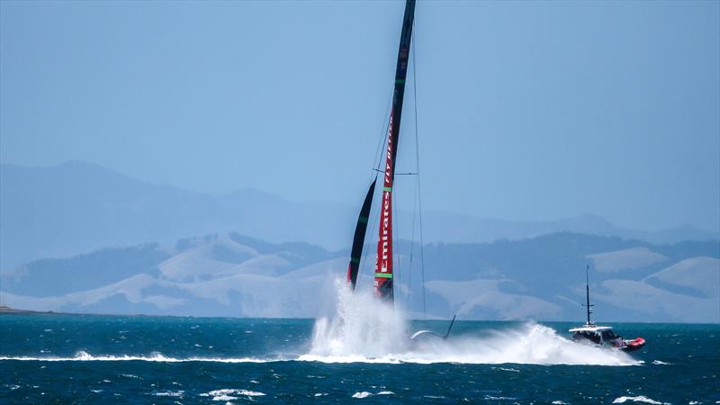 Te Rehutai, Emirates Team New Zealand - January 25, 2021 - Waitemata Harbour - America's Cup 36 - photo © Richard Gladwell / Sail-World.com