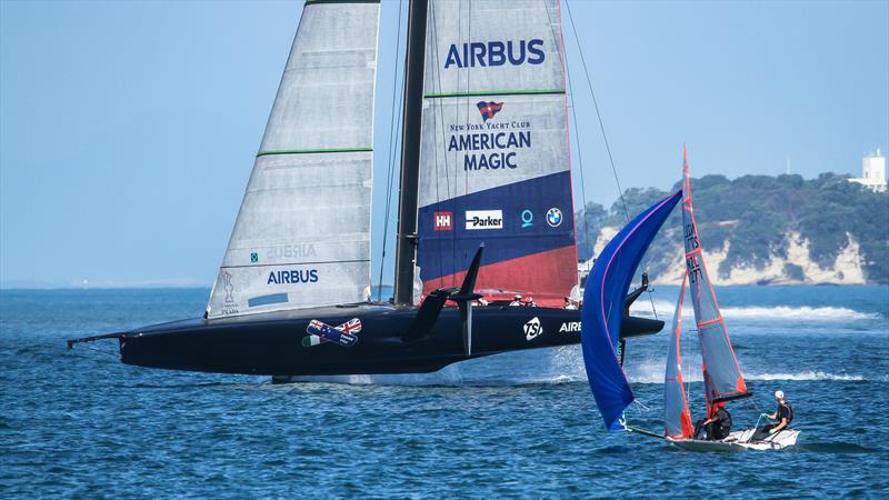 American Magic - Patriot - Waitemata Harbour - January 27, 2021 - 36th America's Cup - photo © Richard Gladwell / Sail-World.com