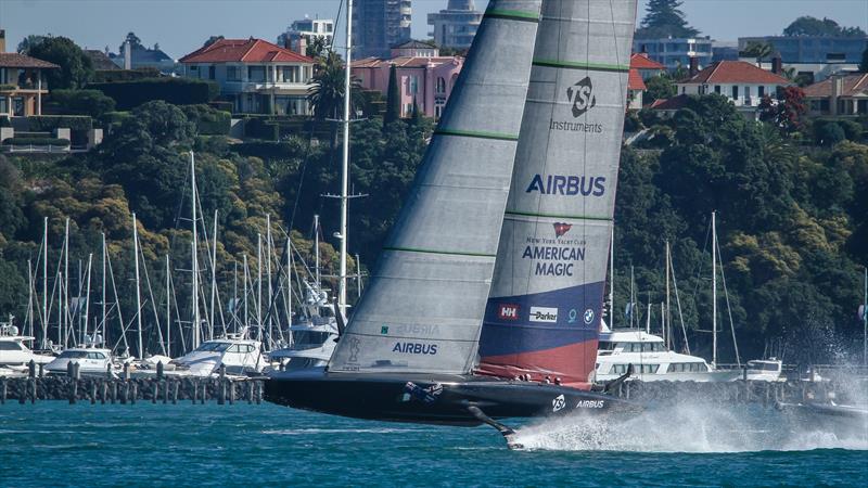 2. American Magic - Patriot - Waitemata Harbour - January 27, 2021 - 36th America's Cup photo copyright Richard Gladwell / Sail-World.com taken at New York Yacht Club and featuring the AC75 class