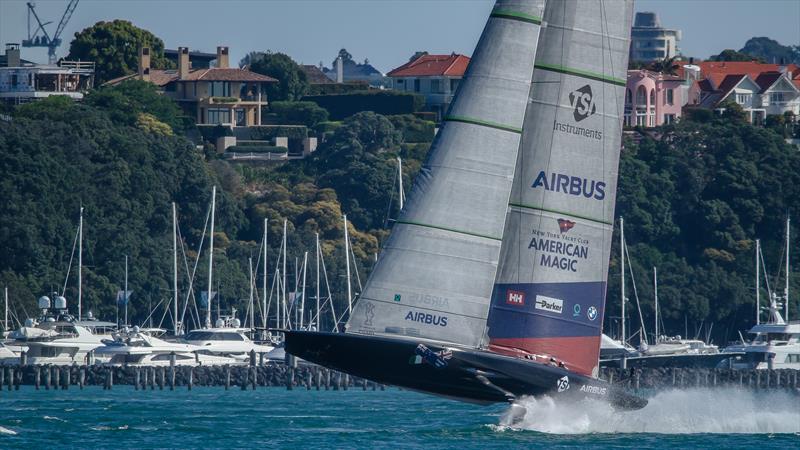 4. American Magic - Patriot - Waitemata Harbour - January 27, 2021 - 36th America's Cup photo copyright Richard Gladwell / Sail-World.com taken at New York Yacht Club and featuring the AC75 class