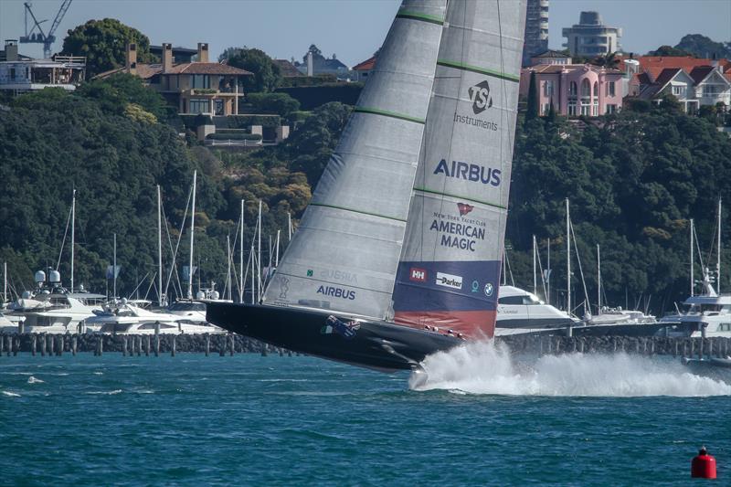 5. American Magic - Patriot - Waitemata Harbour - January 27, 2021 - 36th America's Cup - photo © Richard Gladwell / Sail-World.com