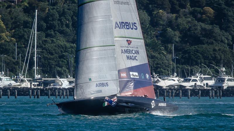 8. American Magic - Patriot - Waitemata Harbour - January 27, 2021 - 36th America's Cup photo copyright Richard Gladwell / Sail-World.com taken at New York Yacht Club and featuring the AC75 class