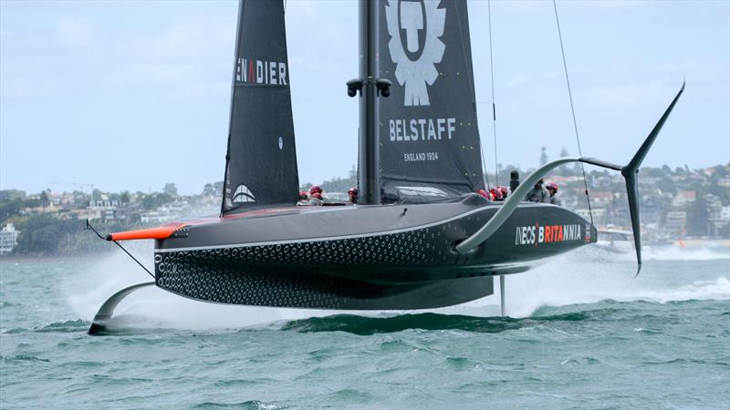 INEOS Team UK - Waitemata Harbour - January 29, 2021 - Buildup - 36th America's Cup - photo © Richard Gladwell / Sail-World.com