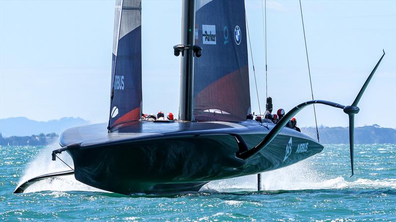 American Magic - Patriot - Waitemata Harbour - January 30, 2021 - 36th America's Cup photo copyright Richard Gladwell / Sail-World.com taken at Royal New Zealand Yacht Squadron and featuring the AC75 class
