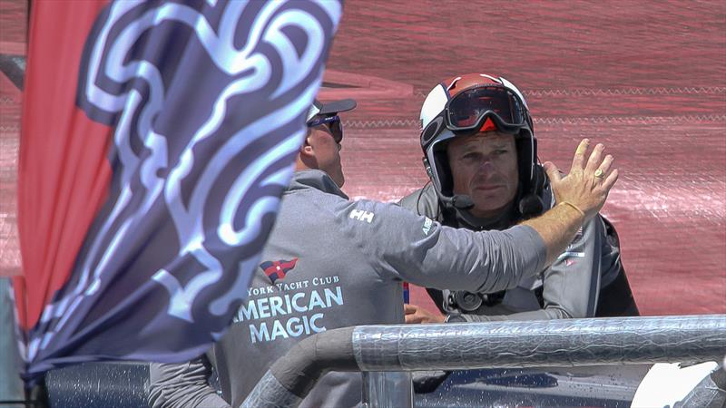 Dean Barker - Pre-race - American Magic - Patriot - Waitemata Harbour - January 30, 2021 - 36th America's Cup - photo © Richard Gladwell / Sail-World.com