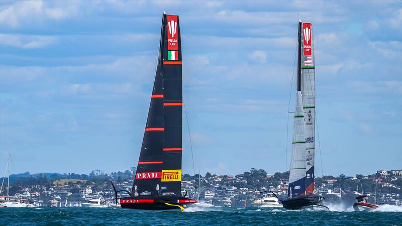 American Magic - Patriot - Waitemata Harbour - January 30, 2021 - 36th America's Cup photo copyright Richard Gladwell / Sail-World.com taken at Royal New Zealand Yacht Squadron and featuring the AC75 class