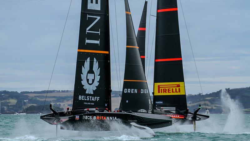 INEOS Team UK - Prada Cup Finals - Day 2 - February 14, 2021- America's Cup 36 - Course E - photo © Richard Gladwell / Sail-World.com