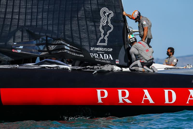 Luna Rossa - Prada Cup - Day 3 - Final - Selects-3157 photo copyright Richard Gladwell / Sail-World.com taken at Royal New Zealand Yacht Squadron and featuring the AC75 class